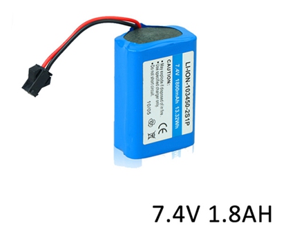 7.4v 1.8ah-Electric Consumer Battery